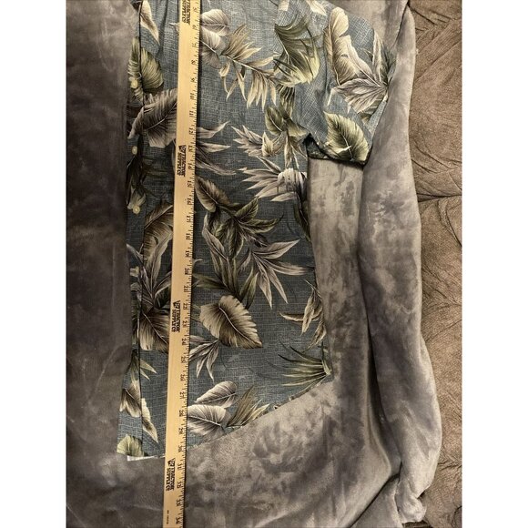 David Taylor Hawaiian Shirt Mens Large Beach Tropical Short Sleeve Button Down - Picture 14 of 15